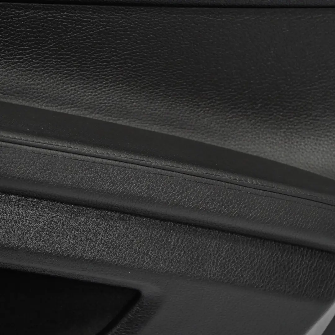 Door Card BMW F01 F02 Rear Right O/S Trim Panel Cover Black Leather Dakota to with Part number 9161070 Door Card BMW F01 F02 Rear Right O/S Trim Panel Cover Black Leather Dakota - SKU 9161070-1 - Part number 9161070