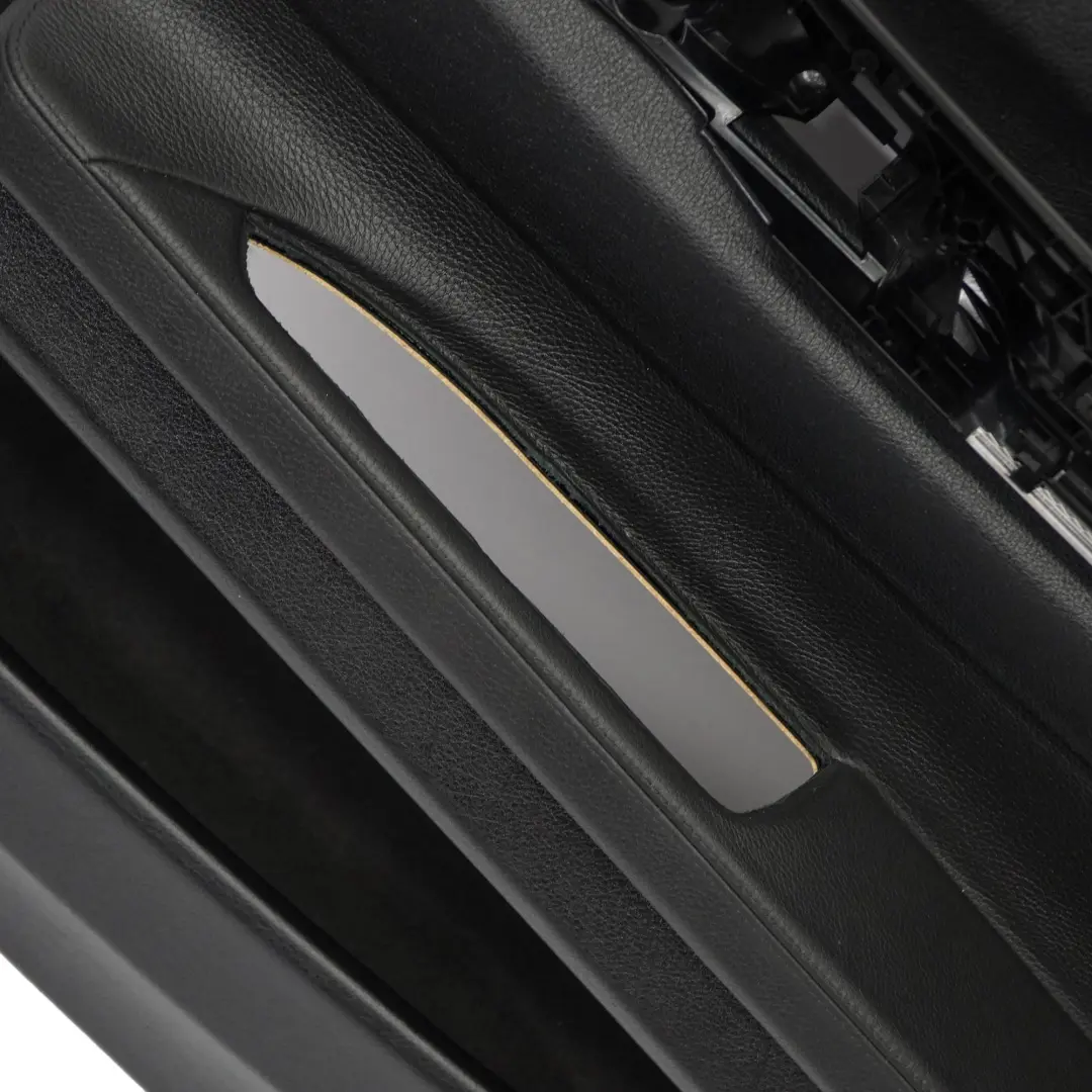 Tarjeta de Puerta BMW F01 F02 Trasera Derecha Panel Cubierta Cuero Negro Dakota para con número de pieza 9161070 Tarjeta de Puerta BMW F01 F02 Trasera Derecha Panel Cubierta Cuero Negro Dakota - SKU 9161070-1 - Número de pieza 9161070