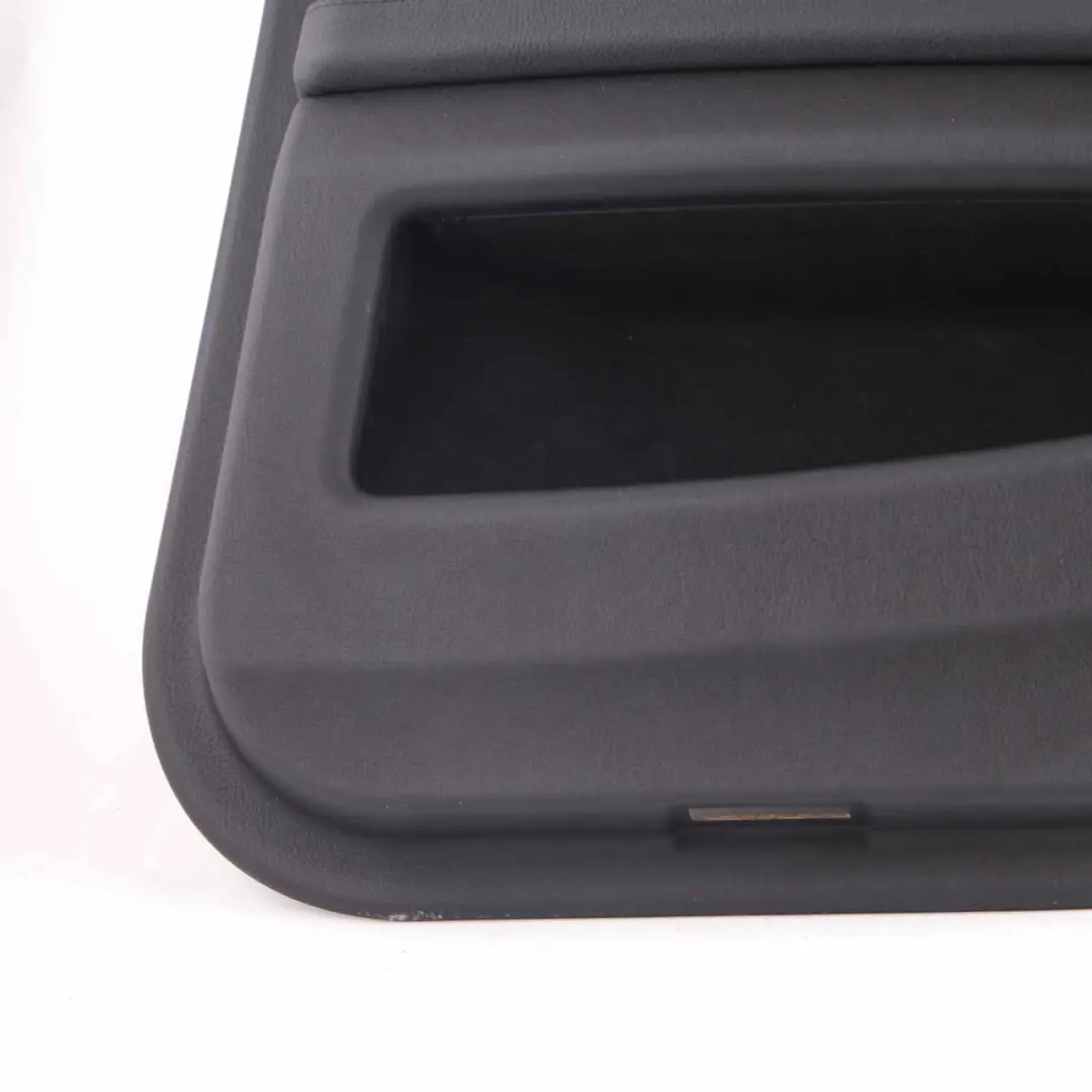 Door Card BMW F01 F02 Rear Right O/S Trim Panel Cover Black Leather Dakota to with Part number 9161070 Door Card BMW F01 F02 Rear Right O/S Trim Panel Cover Black Leather Dakota - SKU 9161070 - Part number 9161070