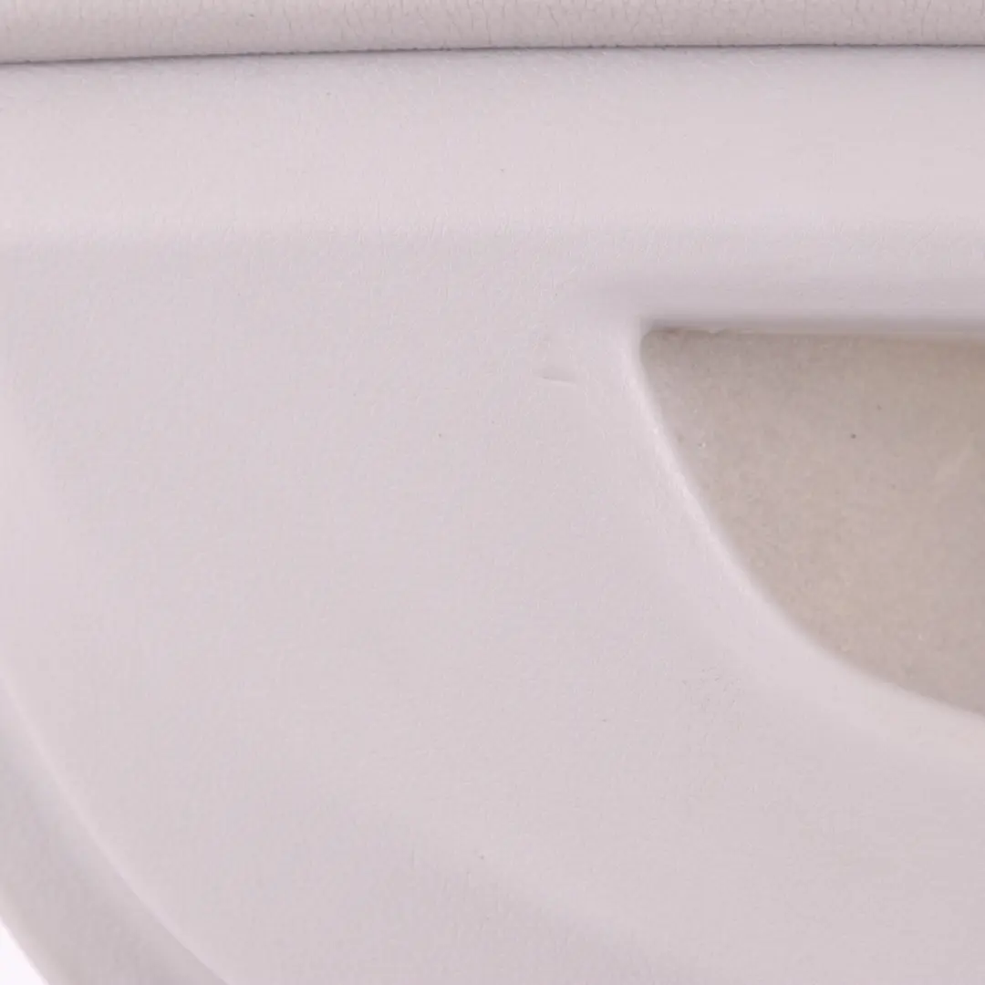 BMW F01 F02 Door Card Rear Left N/S Trim Panel Cover Grey Leather Dakota - SKU 9161073 - Part number 9161073