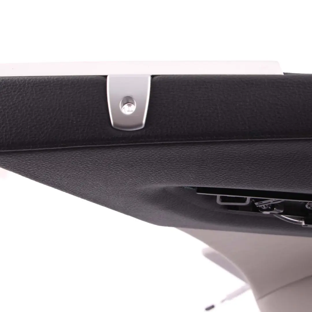 Door Card Rear Left N/S Trim Panel Cover Grey Leather Dakota to BMW F01 F02 with Part number 9161073 BMW F01 F02 Door Card Rear Left N/S Trim Panel Cover Grey Leather Dakota - SKU 9161073 - Part number 9161073