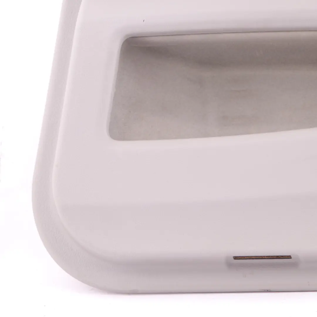 BMW F01 F02 Door Card Rear Right O/S Trim Panel Cover Grey Leather Dakota - SKU 9161074 - Part number 9161074