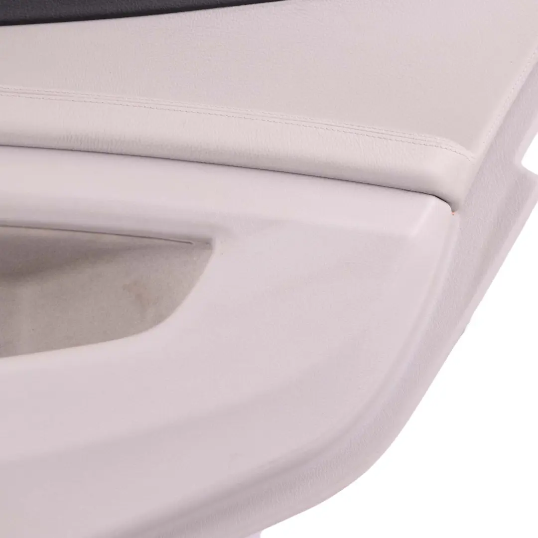 Door Card Rear Right O/S Trim Panel Cover Grey Leather Dakota to BMW F01 F02 with Part number 9161074 BMW F01 F02 Door Card Rear Right O/S Trim Panel Cover Grey Leather Dakota - SKU 9161074 - Part number 9161074