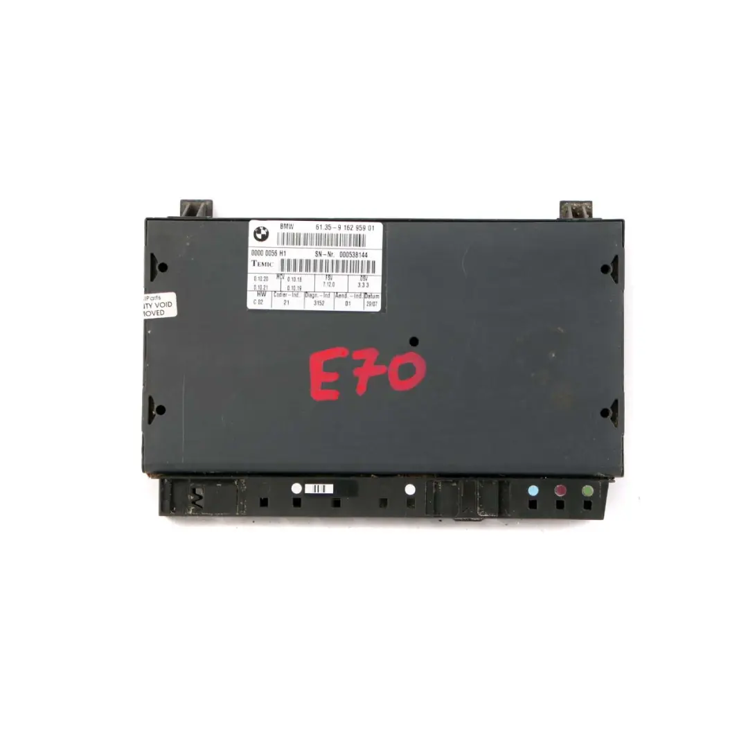 Control Unit BMW X5 E70 E87 E90 E91 E92 Module Memory ECU Seat - SKU 9162959 - Part number 9162959