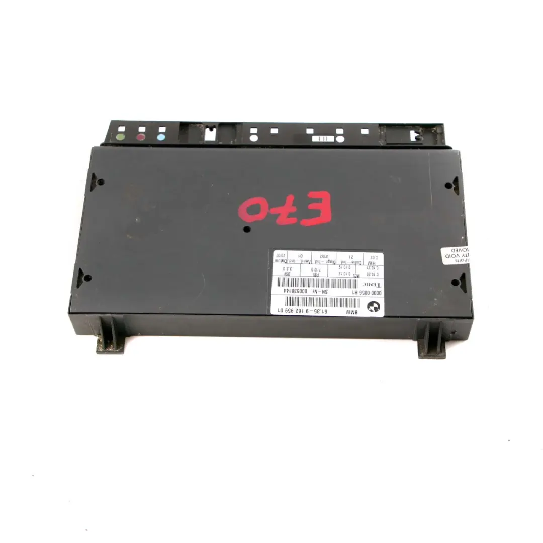 Unidad De Control Del Asiento BMW X5 E70 E87 E90 E91 E92 Módulo ECU para con número de pieza 9162959 Unidad De Control Del Asiento BMW X5 E70 E87 E90 E91 E92 Módulo ECU - SKU 9162959 - Número de pieza 9162959