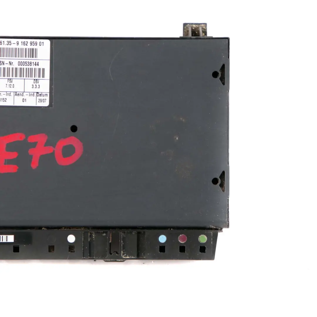 Sitzsteuergerät BMW X5 E70 E87 E90 E91 E92 Modul Speicher ECU für mit Teilenummer 9162959 Sitzsteuergerät BMW X5 E70 E87 E90 E91 E92 Modul Speicher ECU - SKU 9162959 - Teilenummer 9162959