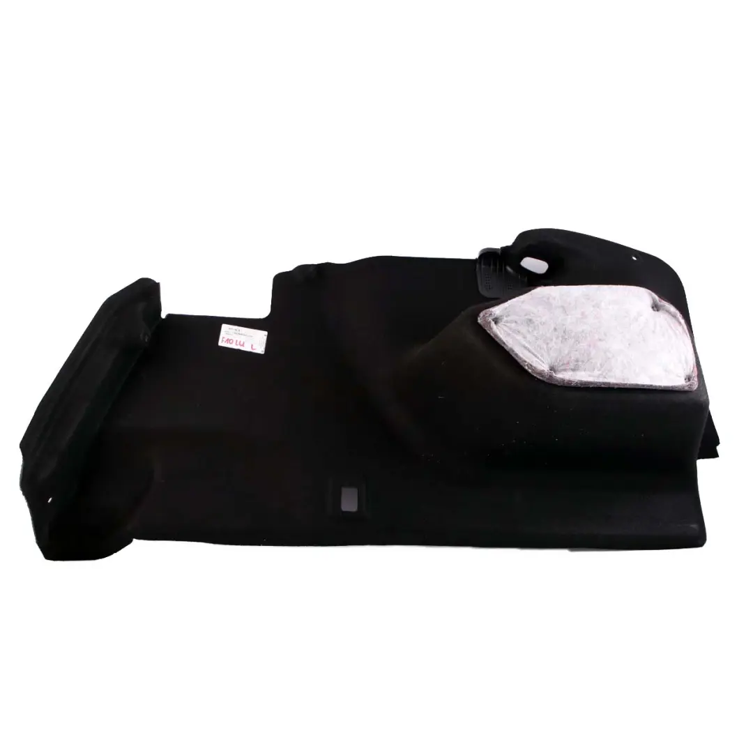 Tapa lateral Maletero Maletero Embellecedor Izquierdo para BMW F10 con número de pieza 9163193 BMW F10 Tapa lateral Maletero Maletero Embellecedor Izquierdo - SKU 9163193 - Número de pieza 9163193
