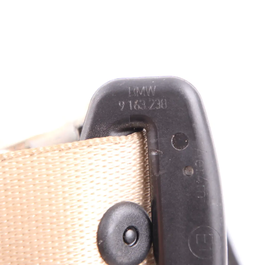  Cinturón de seguridad BMW F01 F10 trasero superior izquierdo derecho Venetobeige - SKU 9163238 - Número de pieza 9163238