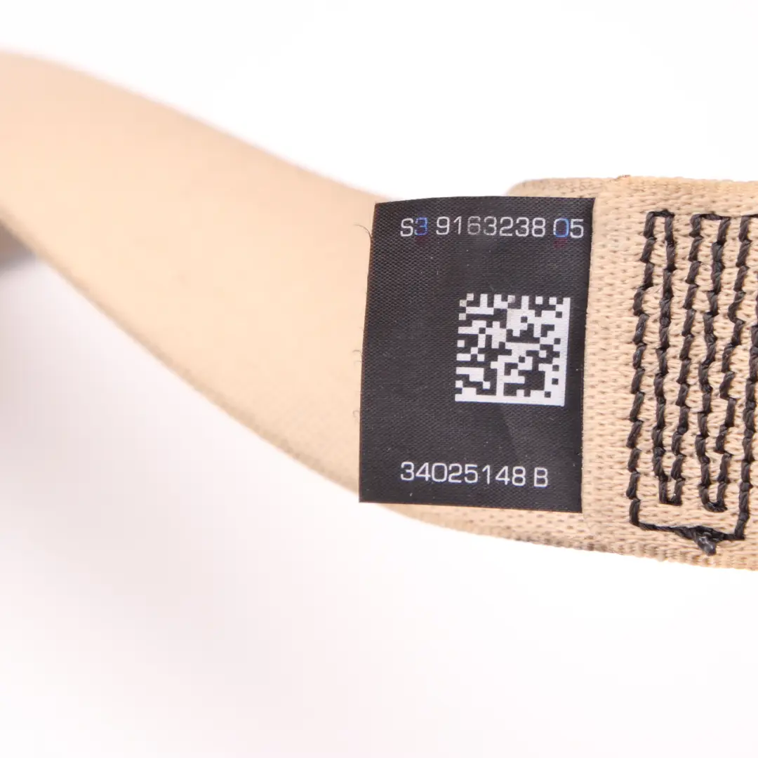 Pas bezpieczeństwa Tylny Lewy Prawy Kolor Venetobeige do BMW F01 F10 o numerze 9163238 BMW F01 F10 Pas bezpieczeństwa Tylny Lewy Prawy Kolor Venetobeige - SKU 9163238 - Numer Części 9163238