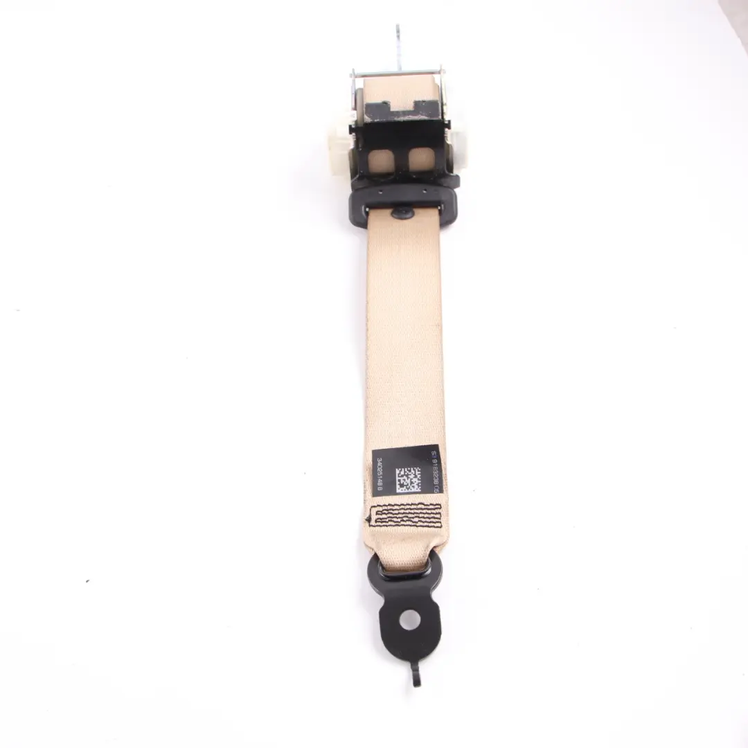 Seat Belt BMW F01 F10 Upper Rear Left Right N/O/S Seatbelt Venetobeige - SKU 9163238 - Part number 9163238
