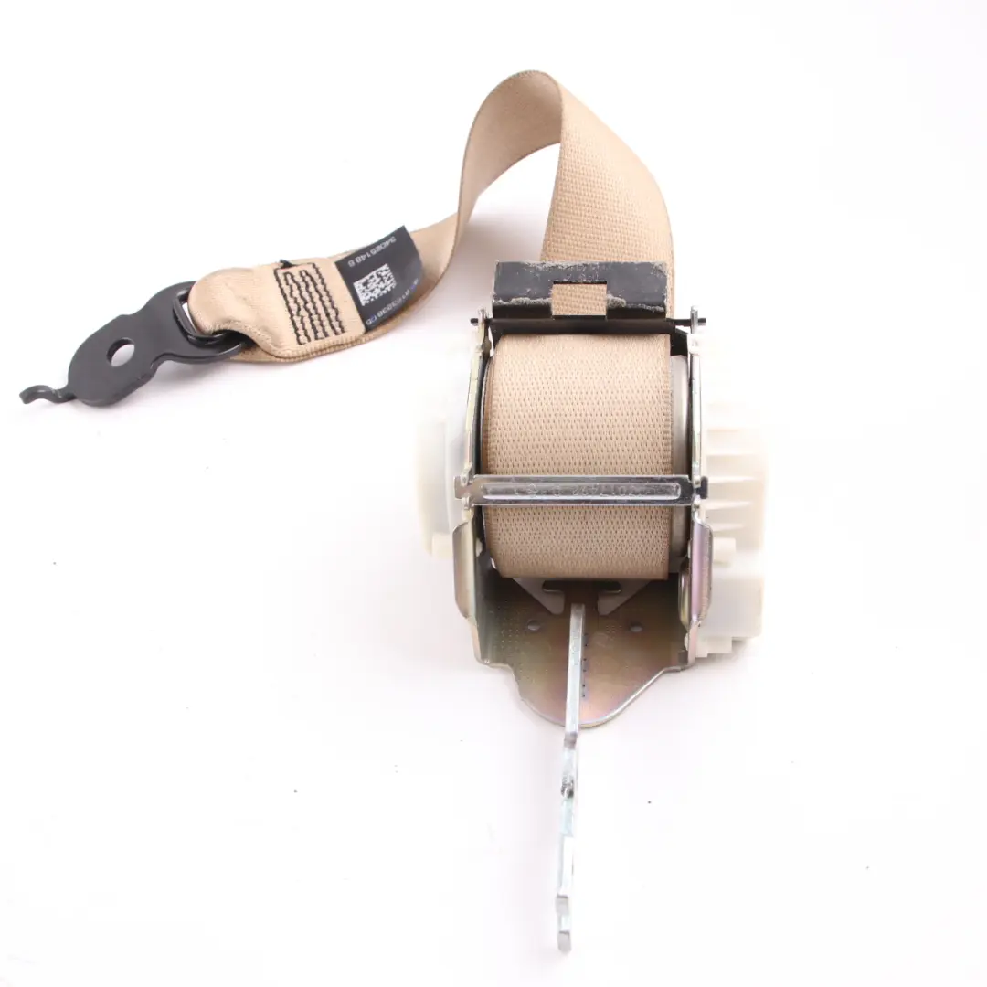  Cinturón de seguridad BMW F01 F10 trasero superior izquierdo derecho Venetobeige - SKU 9163238 - Número de pieza 9163238