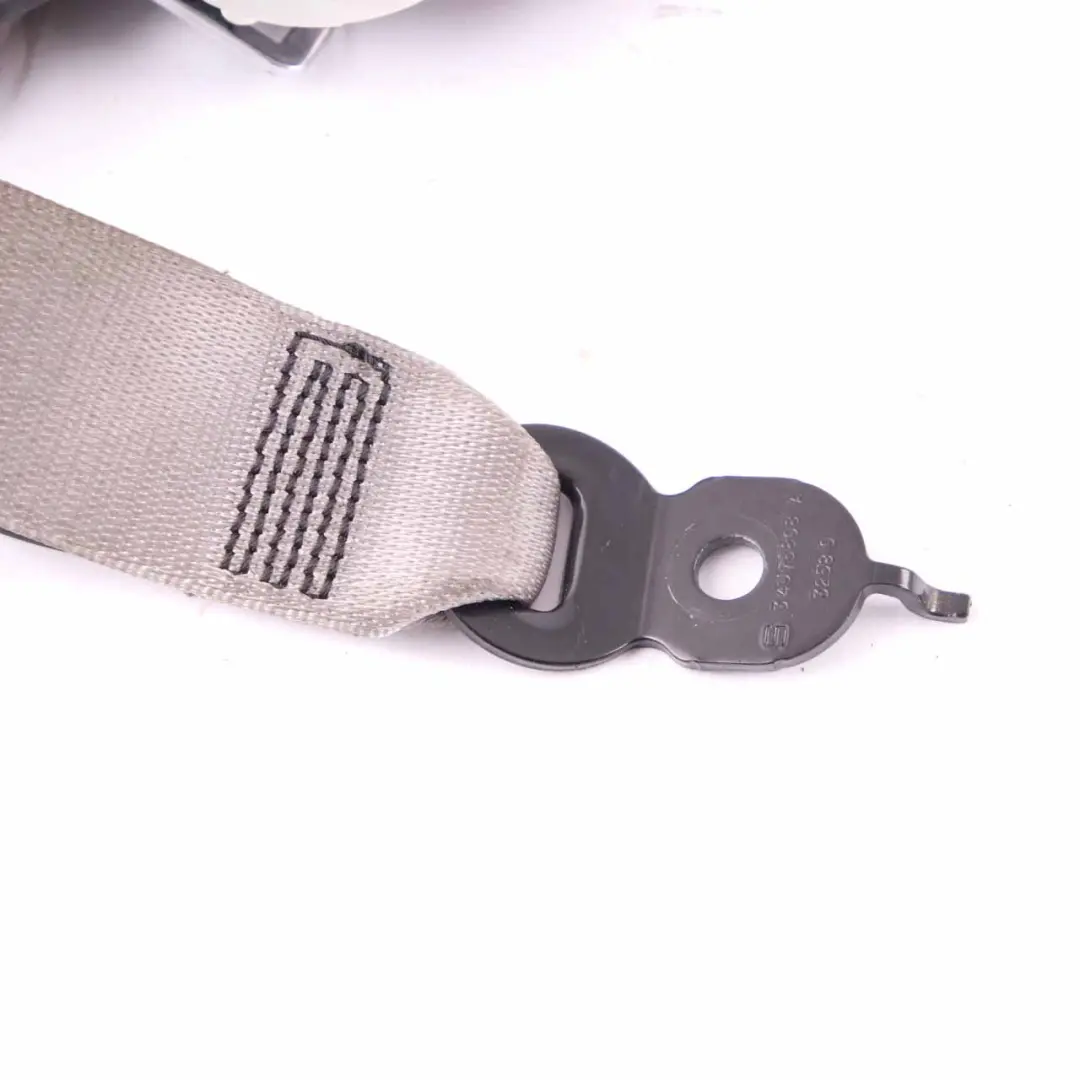 Belt Upper Rear Left Right N/O/S Seatbelt Everest Grey to BMW F01 F10 Seat with Part number 9163239 BMW F01 F10 Seat Belt Upper Rear Left Right N/O/S Seatbelt Everest Grey - SKU 9163239 - Part number 9163239
