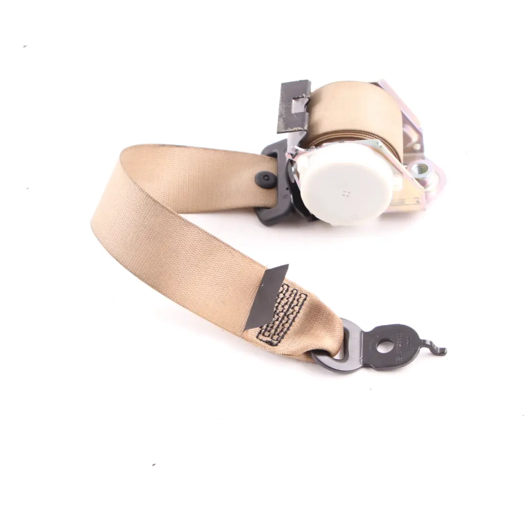 Belt Centre Middle Upper Safety Belt Venetobeige to BMW F10 Rear Seat with Part number 9163242 BMW F10 Rear Seat Belt Centre Middle Upper Safety Belt Venetobeige - SKU 9163242 - Part number 9163242