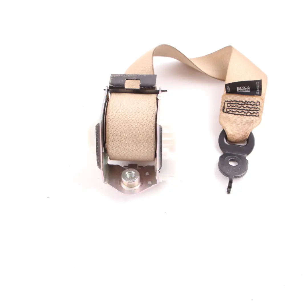 BMW F10 Rear Seat Belt Centre Middle Upper Safety Belt Venetobeige - SKU 9163242 - Part number 9163242
