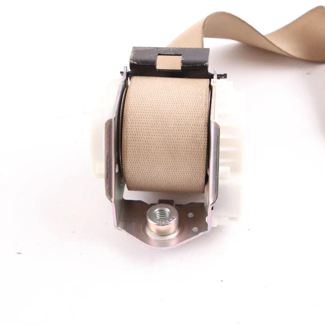 Belt Centre Middle Upper Safety Belt Venetobeige to BMW F10 Rear Seat with Part number 9163242 BMW F10 Rear Seat Belt Centre Middle Upper Safety Belt Venetobeige - SKU 9163242 - Part number 9163242