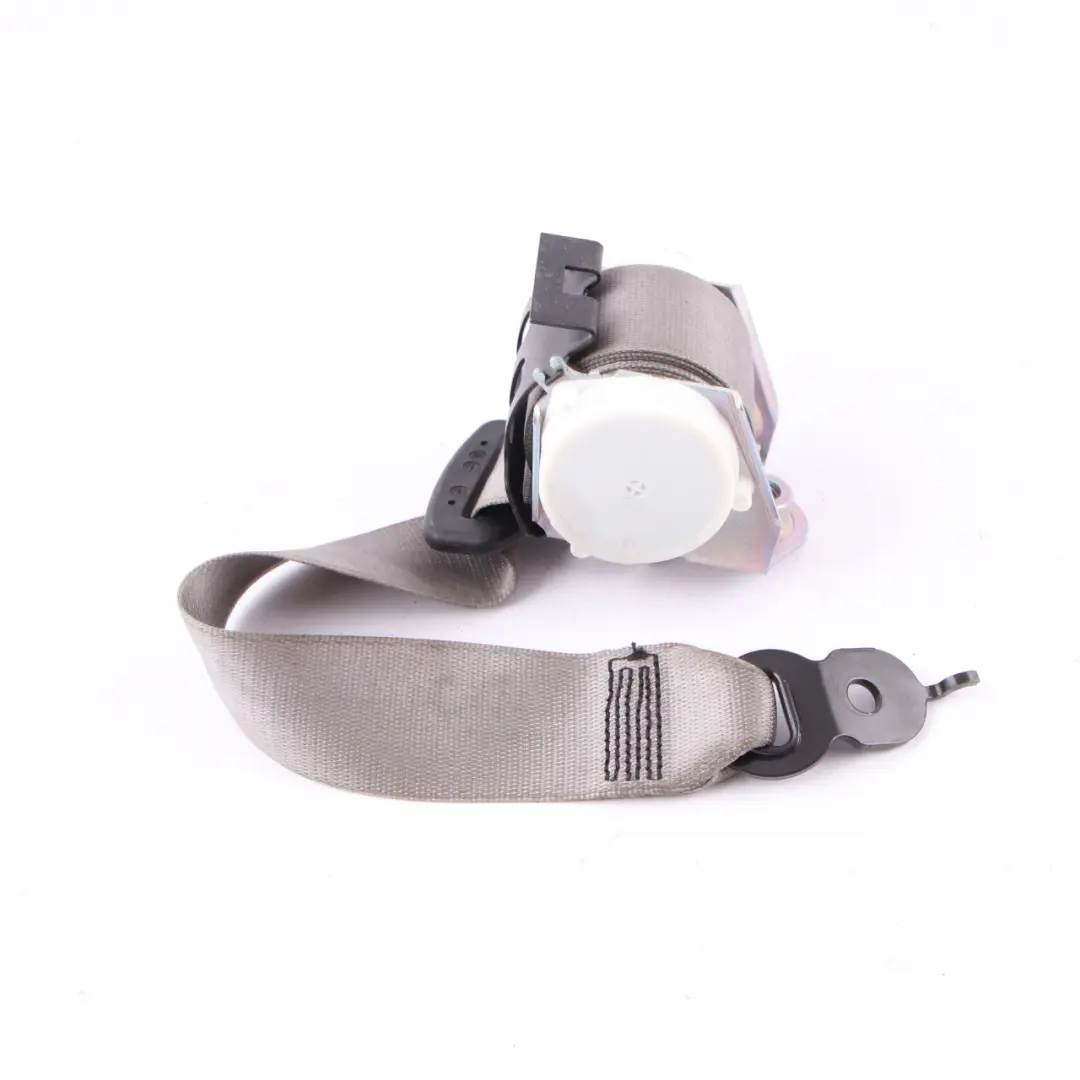 Belt BMW F01 F02 F10 Saloon Upper Rear Centre Middle Everest-Grau to Seat with Part number 9163243 Seat Belt BMW F01 F02 F10 Saloon Upper Rear Centre Middle Everest-Grau - SKU 9163243 - Part number 9163243