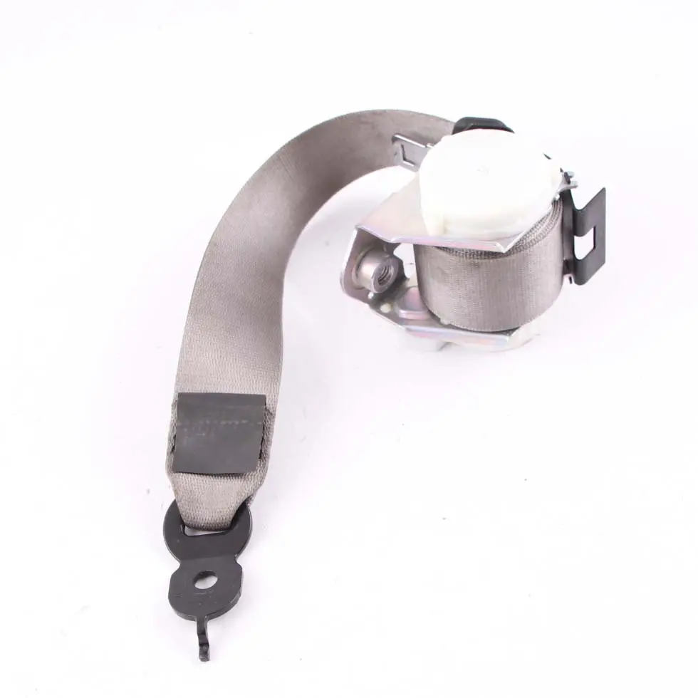 Belt BMW F01 F02 F10 Saloon Upper Rear Centre Middle Everest-Grau to Seat with Part number 9163243 Seat Belt BMW F01 F02 F10 Saloon Upper Rear Centre Middle Everest-Grau - SKU 9163243 - Part number 9163243