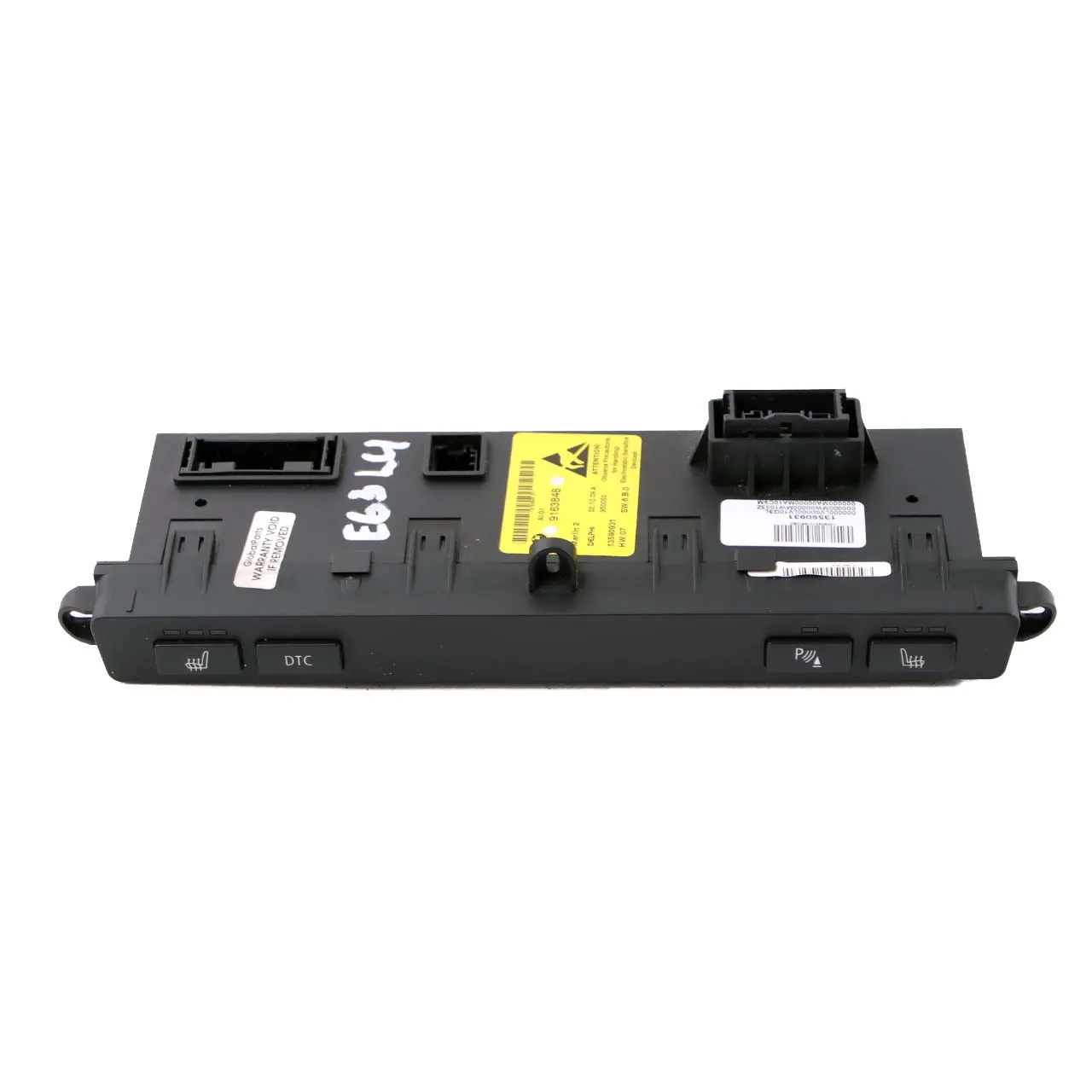 Interruptor Consola Central BMW E63 LCI Panel de PDC DTC Asiento Heather 9163848