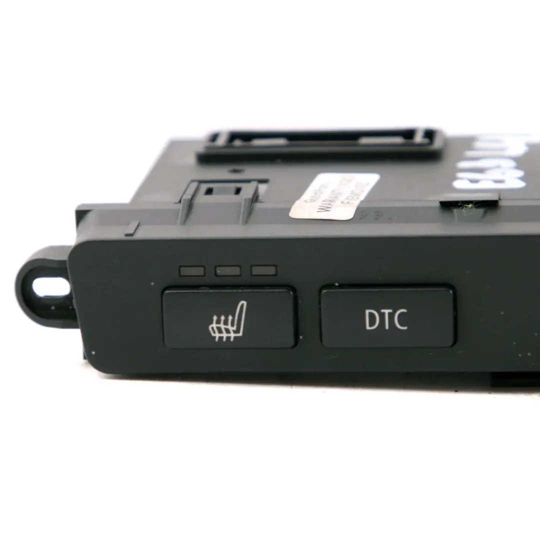  Interruptor Consola Central BMW E63 LCI Panel de PDC DTC Asiento Heather - SKU 9163848 - Número de pieza 9163848