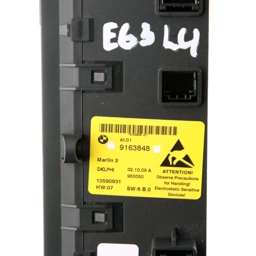  Centre Console Switch BMW E63 LCI Control Panel PDC DTC Seat Heather - SKU 9163848 - Part number 9163848