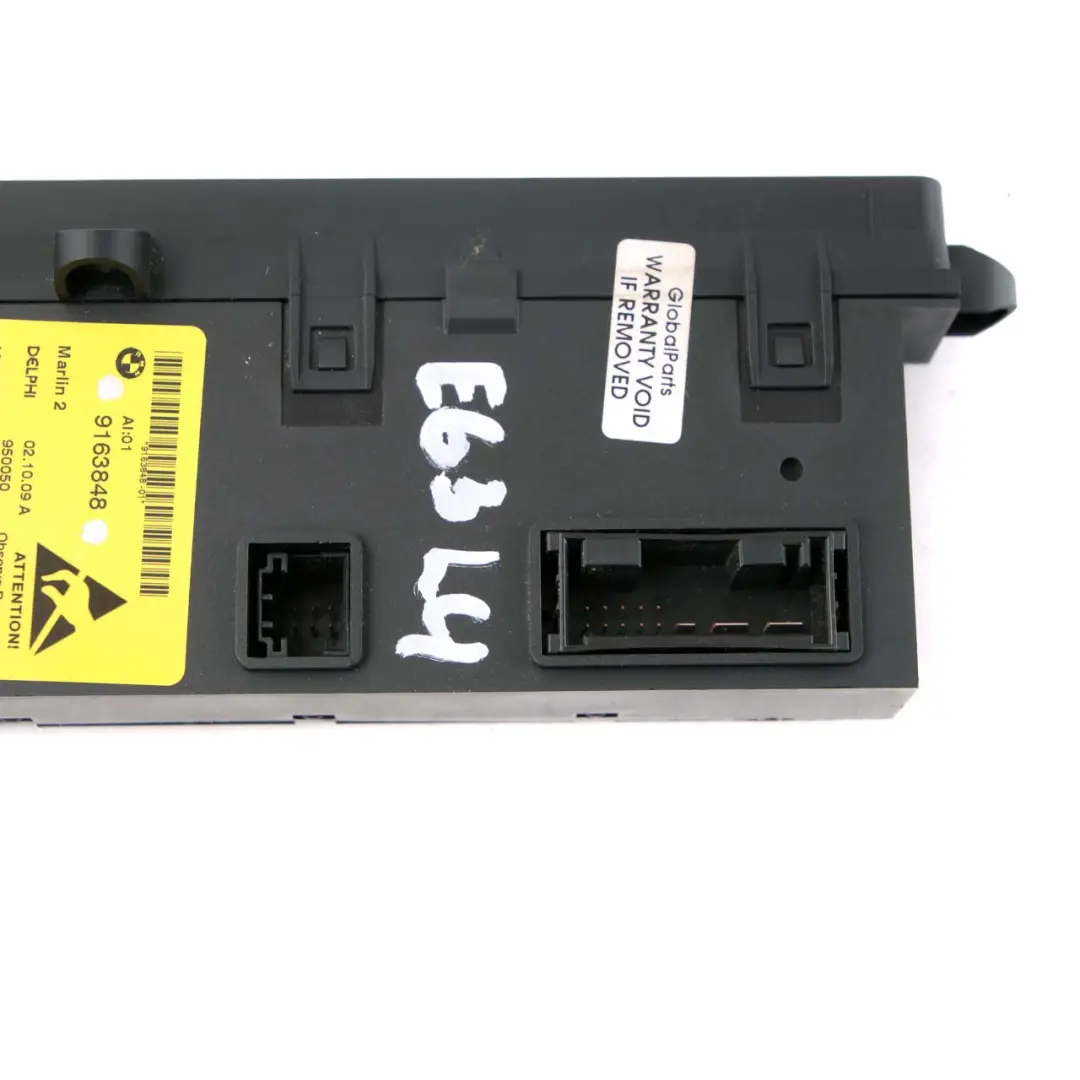  Interrupteur console BMW E63 LCI Panneau contrôle PDC DTC Siège Bruyère - SKU 9163848 - Numéro de pièce 9163848