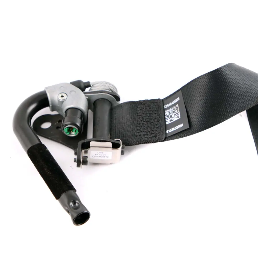 Limiteur force supérieur de la ceinture avant droite noir pour BMW F10 F11 à propos du numéro de pièce 9164058 BMW F10 F11 Limiteur force supérieur de la ceinture avant droite noir - SKU 9164058 - Numéro de pièce 9164058