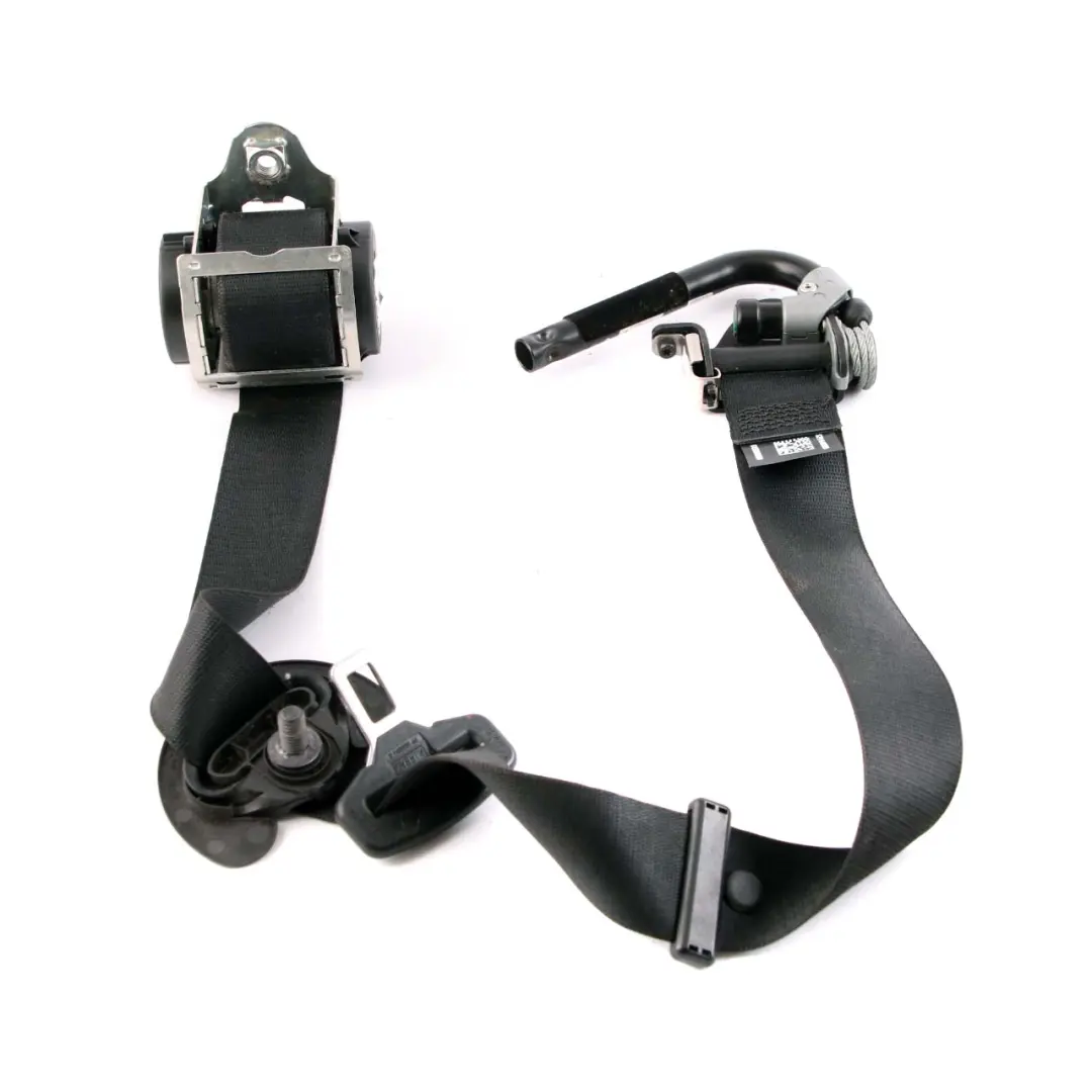 Upper Belt Force Limiter Front Right O/S Black to BMW F10 F11 with Part number 9164058 BMW F10 F11 Upper Belt Force Limiter Front Right O/S Black - SKU 9164058 - Part number 9164058