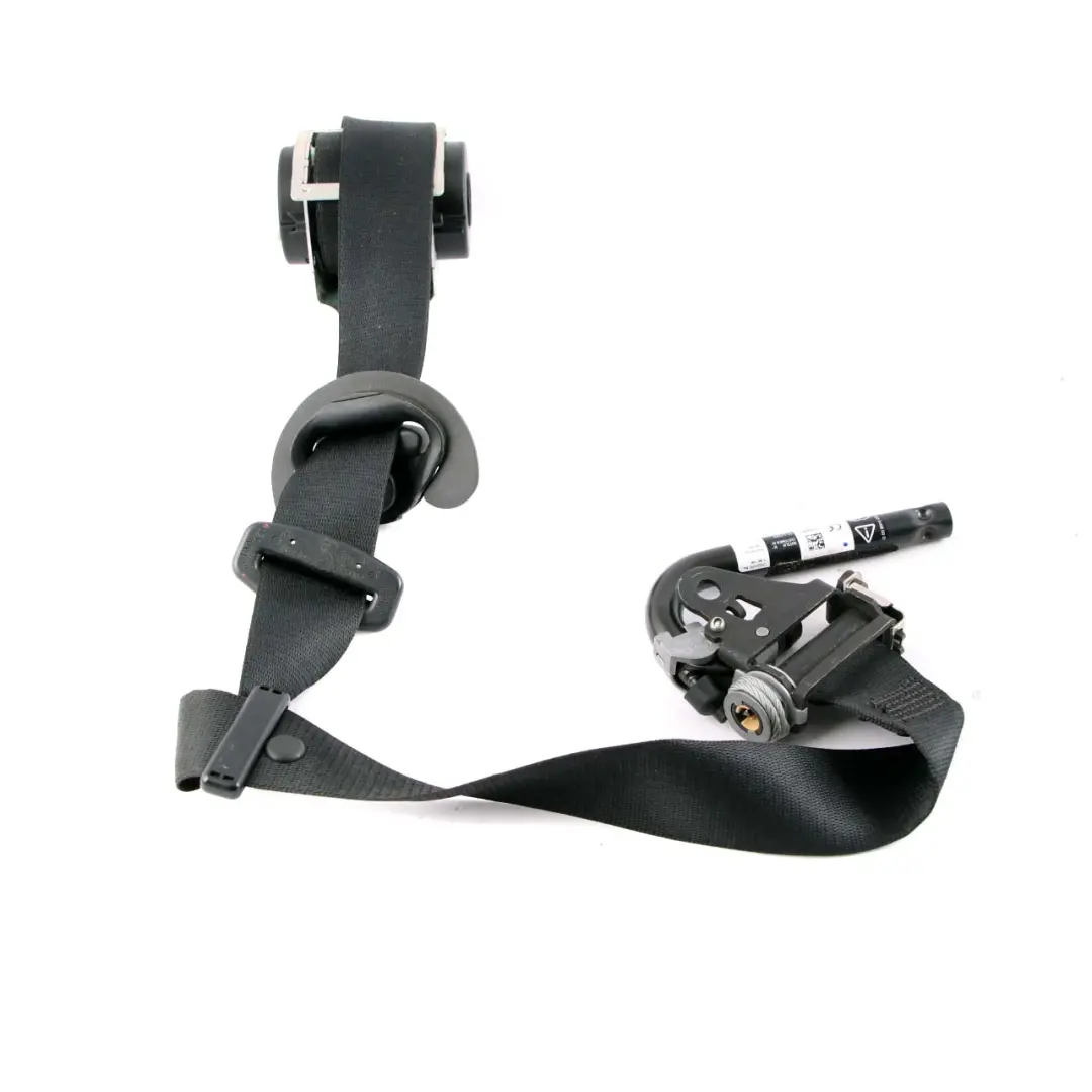 Upper Belt Force Limiter Front Right O/S Black to BMW F10 F11 with Part number 9164058 BMW F10 F11 Upper Belt Force Limiter Front Right O/S Black - SKU 9164058 - Part number 9164058
