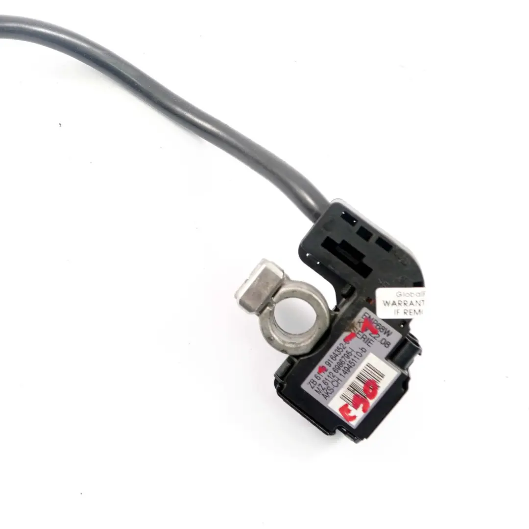Cable De La Batterie Fusible Borne Minus Ibs pour BMW 3 E90 E91 E92 LCI à propos du numéro de pièce 9164352 BMW 3 E90 E91 E92 LCI Cable De La Batterie Fusible Borne Minus Ibs - SKU 9164352-1 - Numéro de pièce 9164352