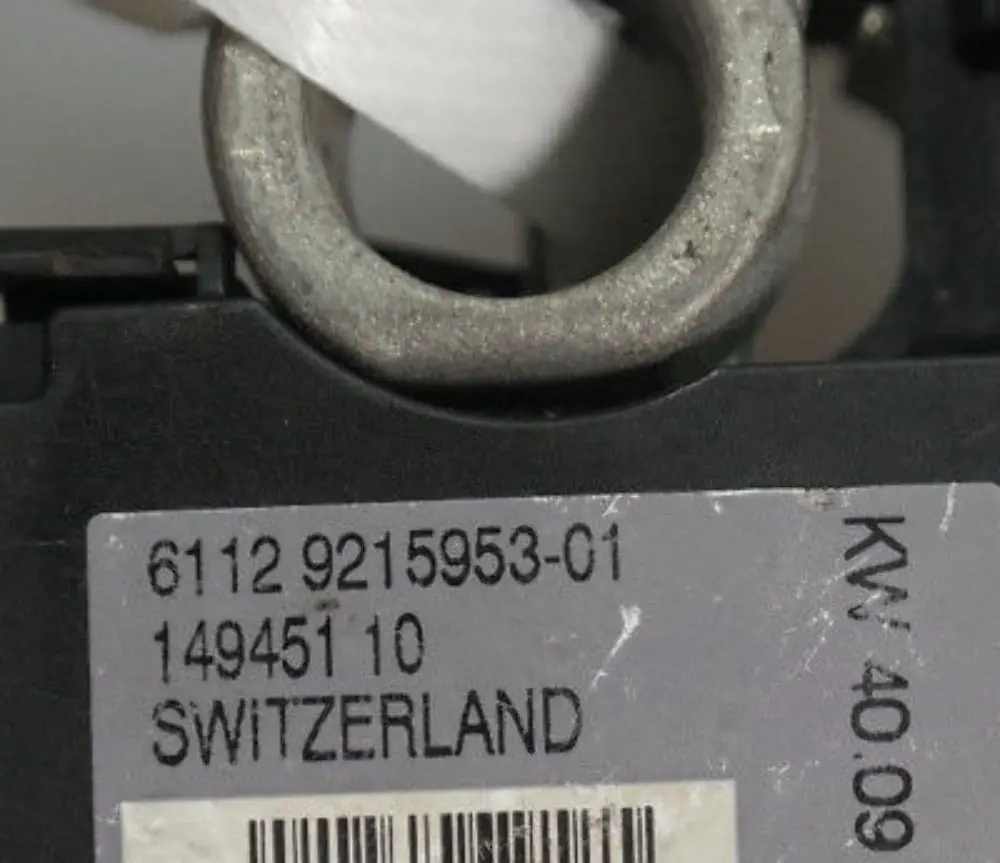 BMW E81 E87 Battery Lead Cable Negative IBS 9215953 9184208 - SKU 9164355-1 - Part number 9164355