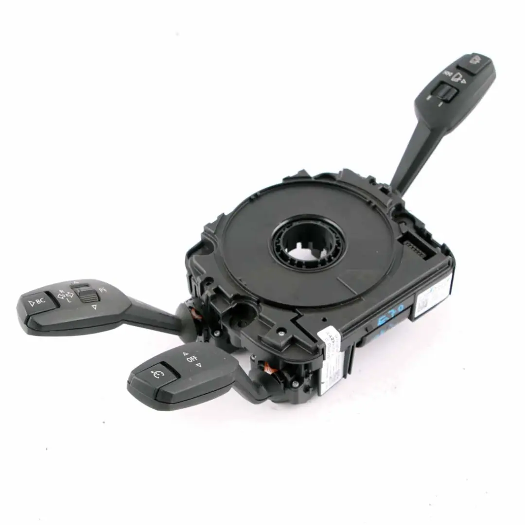 Switch Cluster Steering Column Wiper Stalk Control Unit to BMW X5 E70 with Part number 9164423 BMW X5 E70 Switch Cluster Steering Column Wiper Stalk Control Unit - SKU 9164423 - Part number 9164423