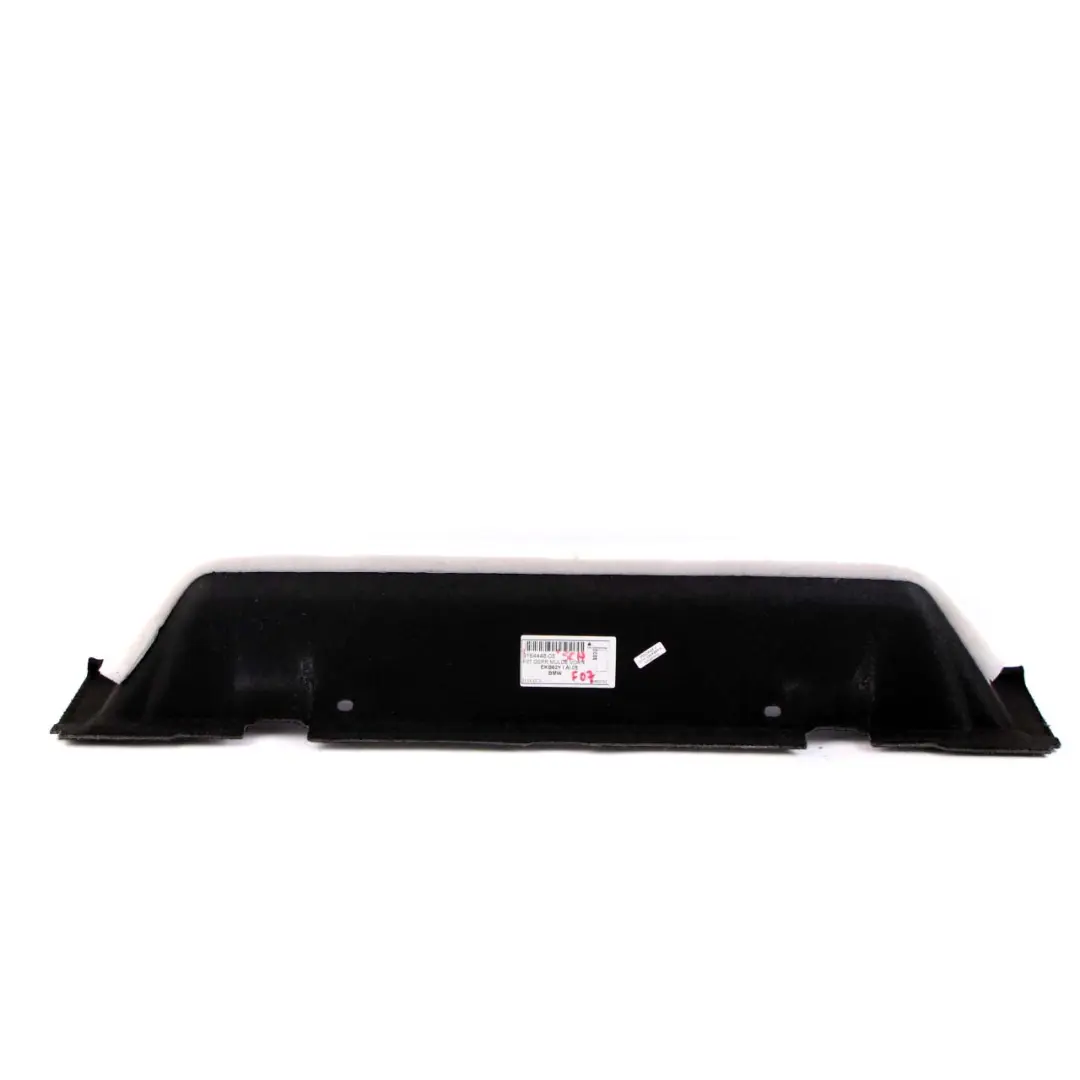 BMW F07 GT Embellecedor Cubeta Maletero Negro - SKU 9164448 - Número de pieza 9164448