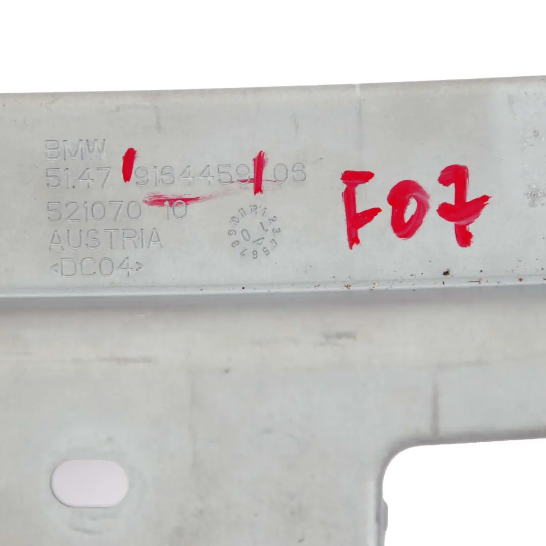 BMW F07 GT Rear Trunk Loading Floor Base Trim Panel Support - SKU 9164459 - Part number 9164459