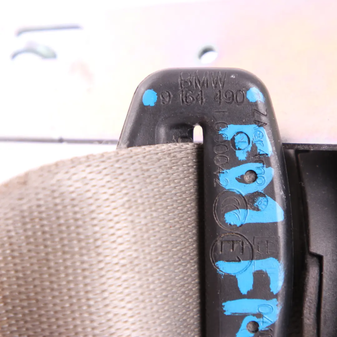 Belt BMW F01 F02 F04 Upper Seatbelt Front Right O/S Everest-Grau to Seat with Part number 9164490 Seat Belt BMW F01 F02 F04 Upper Seatbelt Front Right O/S Everest-Grau - SKU 9164490 - Part number 9164490
