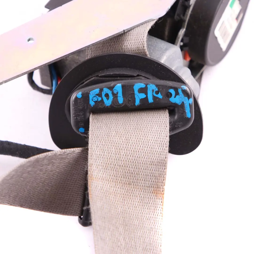Seat Belt BMW F01 F02 F04 Upper Seatbelt Front Right O/S Everest-Grau - SKU 9164490 - Part number 9164490