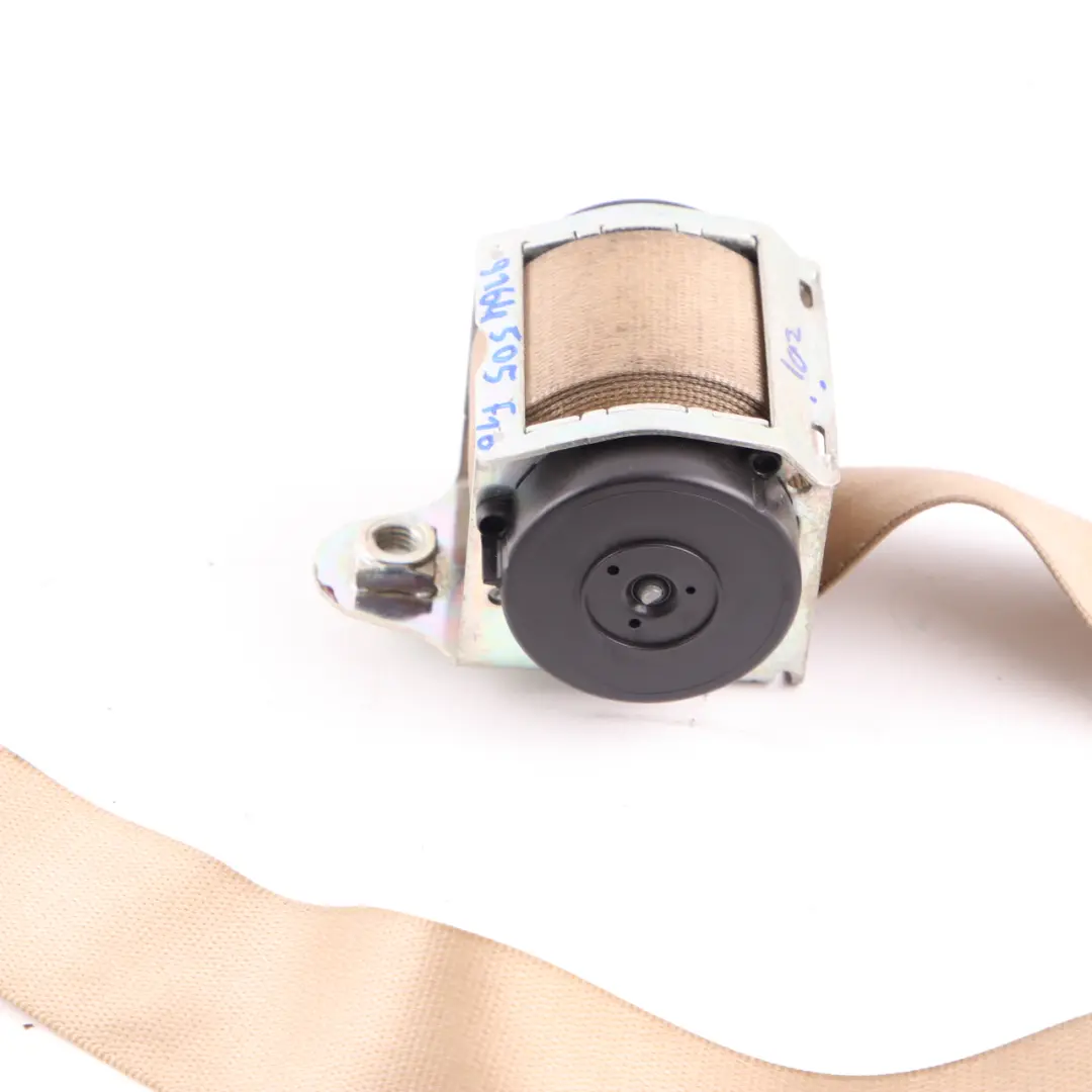 Belt BMW F10 F11 Upper Safety Seatbelt Front Left N/S Venetobeige to Seat with Part number 9164505 Seat Belt BMW F10 F11 Upper Safety Seatbelt Front Left N/S Venetobeige - SKU 9164505 - Part number 9164505