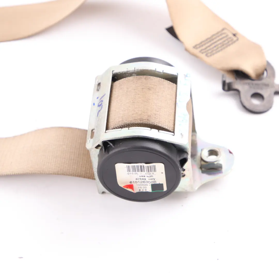 Ceinture de sécurité BMW F10 F11 Supérieure Avant Gauche Venetobeige pour à propos du numéro de pièce 9164505 Ceinture de sécurité BMW F10 F11 Supérieure Avant Gauche Venetobeige - SKU 9164505 - Numéro de pièce 9164505