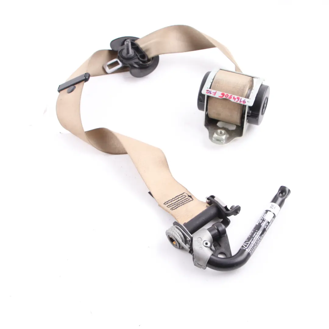 Belt BMW F10 F11 Upper Safety Seatbelt Front Right O/S Venetobeige to Seat with Part number 9164506 Seat Belt BMW F10 F11 Upper Safety Seatbelt Front Right O/S Venetobeige - SKU rhd-9164506 - Part number 9164506