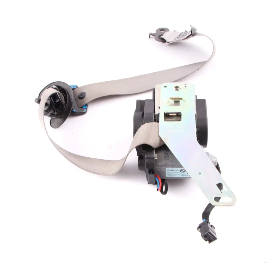 Belt BMW F01 F02 F04 Upper Seatbelt Front Left N/S Everest-Grau to Seat with Part number 9164513 Seat Belt BMW F01 F02 F04 Upper Seatbelt Front Left N/S Everest-Grau - SKU 9164513 - Part number 9164513