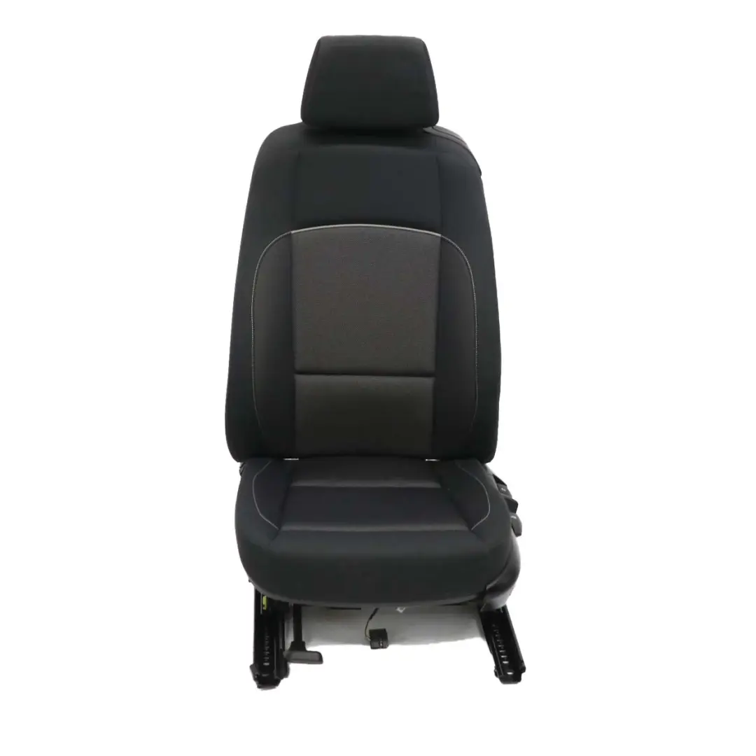Front Left N/S Cloth Fabric Side Seat Network Anthracite to BMW 1 Series E81 E82 with Part number 9164811 BMW 1 Series E81 E82 Front Left N/S Cloth Fabric Side Seat Network Anthracite - SKU 9164811-1 - Part number 9164811