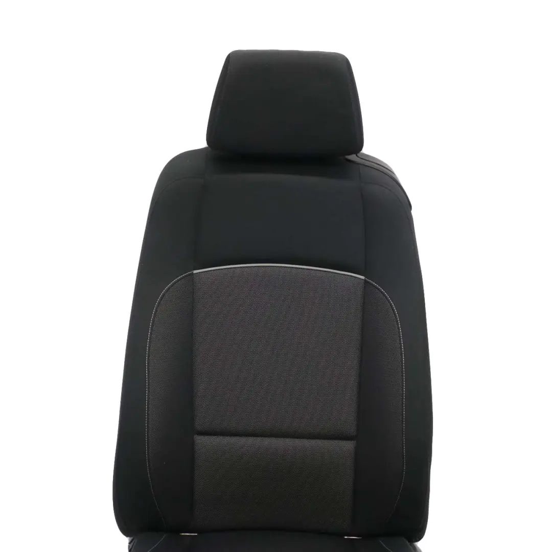 Front Left N/S Cloth Fabric Side Seat Network Anthracite to BMW 1 Series E81 E82 with Part number 9164811 BMW 1 Series E81 E82 Front Left N/S Cloth Fabric Side Seat Network Anthracite - SKU 9164811-1 - Part number 9164811