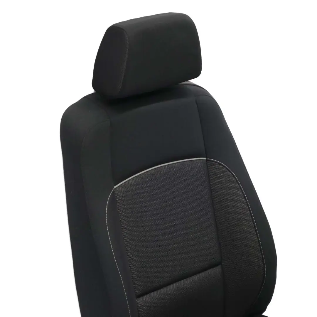 Front Left N/S Cloth Fabric Side Seat Network Anthracite to BMW 1 Series E81 E82 with Part number 9164811 BMW 1 Series E81 E82 Front Left N/S Cloth Fabric Side Seat Network Anthracite - SKU 9164811-1 - Part number 9164811