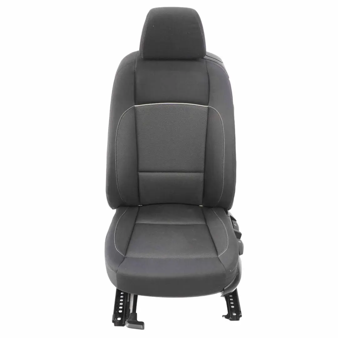 Front Seat Left N/S Side Seat Cloth Fabric Network Anthracite to BMW E81 E82 with Part number 9164811 BMW E81 E82 Front Seat Left N/S Side Seat Cloth Fabric Network Anthracite - SKU 9164811-2 - Part number 9164811