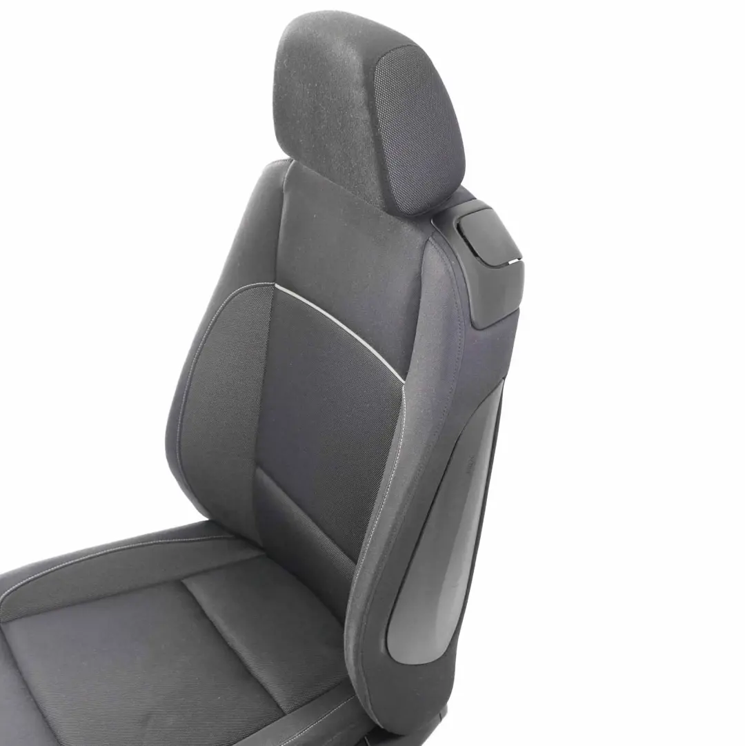 BMW E81 E82 Front Seat Left N/S Side Seat Cloth Fabric Network Anthracite - SKU 9164811-2 - Part number 9164811