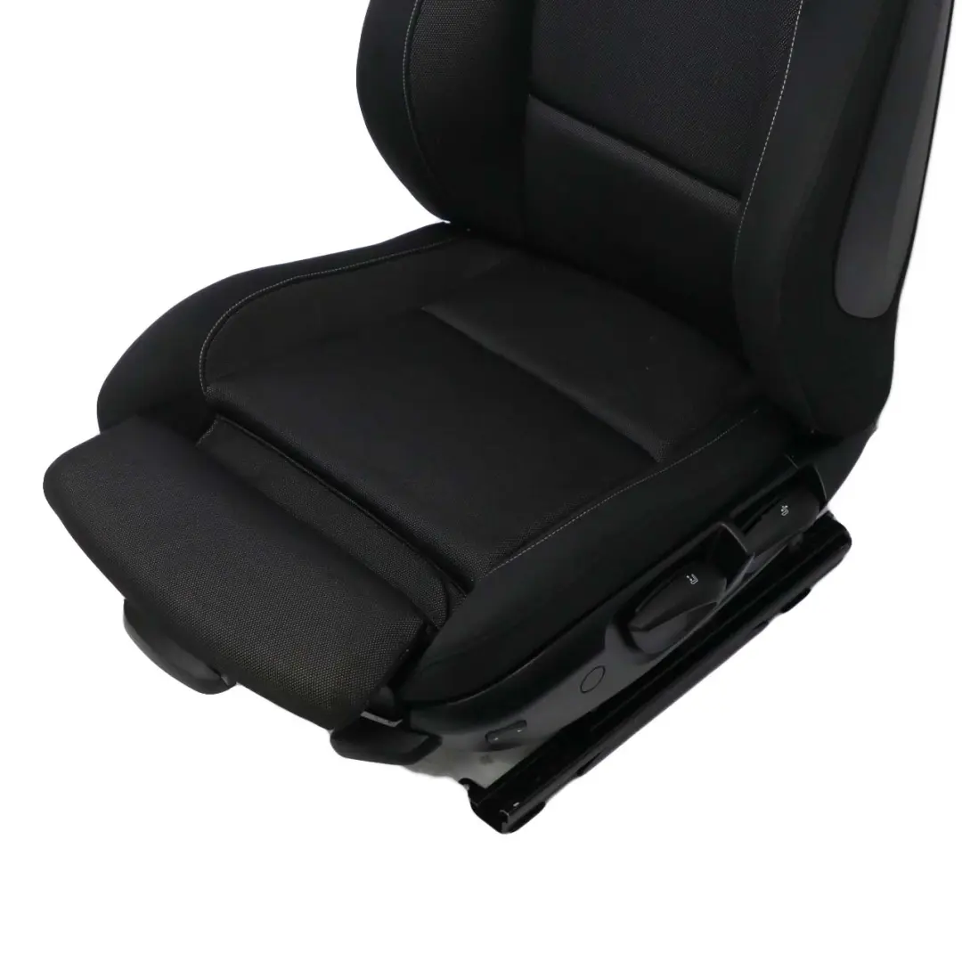 BMW E81 E82 M Sport Front Left N/S Seat Side Cloth Fabric Network Anthrazit - SKU 9164883-2 - Part number 9164883
