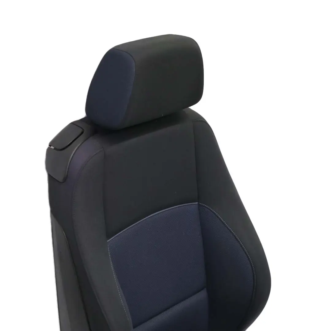 Front Right O/S Cloth Fabric Seat Side Monaco Blue to BMW 1 Series E81 E82 M Sport with Part number 9164886 BMW 1 Series E81 E82 M Sport Front Right O/S Cloth Fabric Seat Side Monaco Blue - SKU 9164886-1 - Part number 9164886