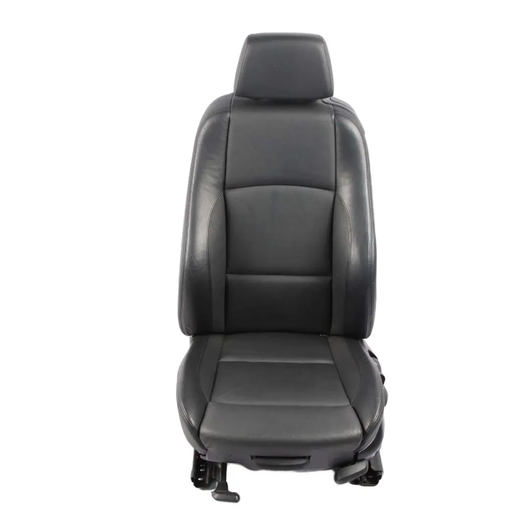  Front Seat BMW E81 E82 Left N/S Heated M Sport Black Schwarz Leather Boston - SKU 9164935-1 - Part number 9164935