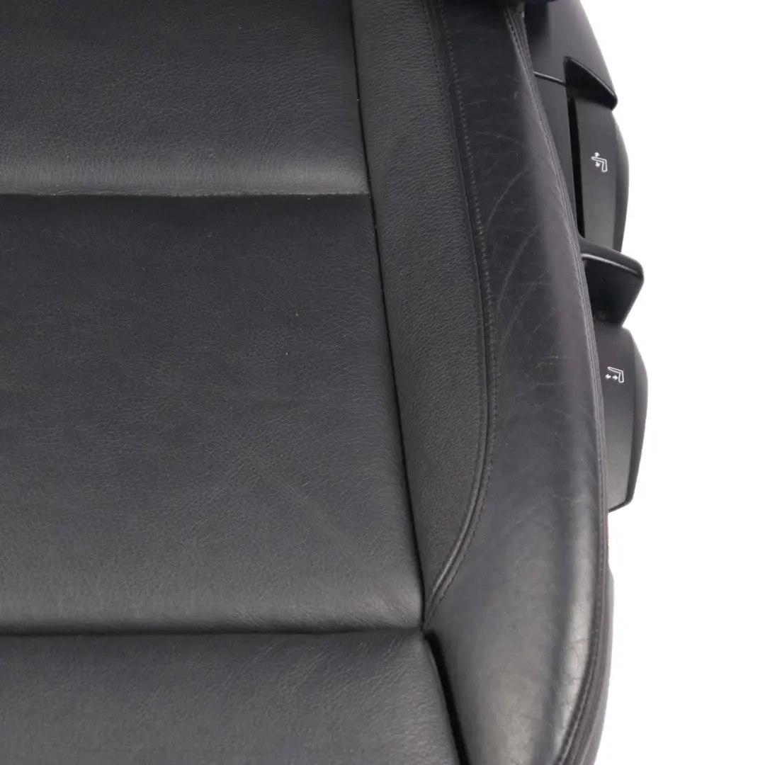  Front Seat BMW E81 E82 Left N/S Heated M Sport Black Schwarz Leather Boston - SKU 9164935-1 - Part number 9164935