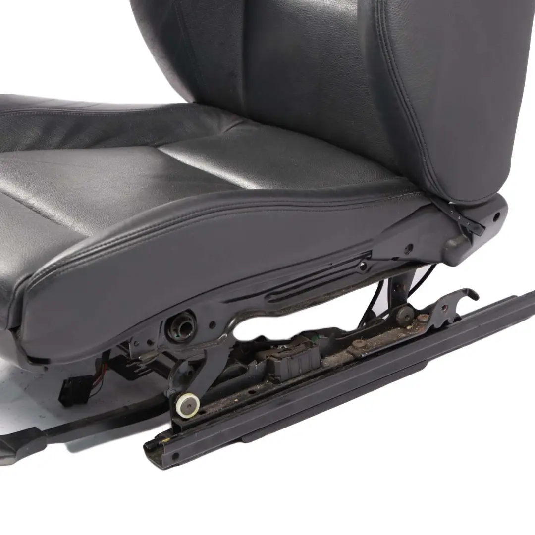  Front Seat BMW E81 E82 Right O/S Heated M Sport Black Schwarz Leather Boston - SKU 9164936-1 - Part number 9164936