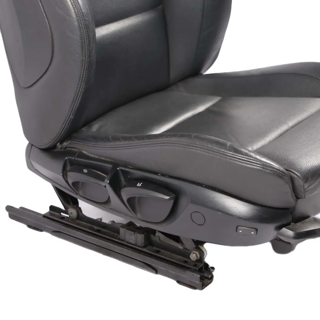  Front Seat BMW E81 E82 Right O/S Heated M Sport Black Schwarz Leather Boston - SKU 9164936-1 - Part number 9164936